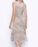 Load image into Gallery viewer, Printed Mesh Sleeveless Dress